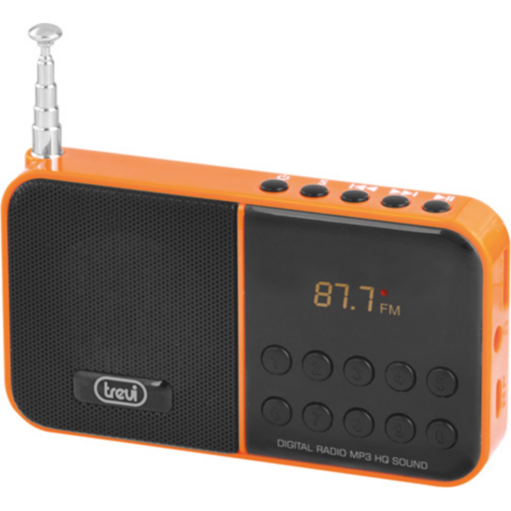 Trevi DR 740 SD portables AM/FM-Radio - orange 