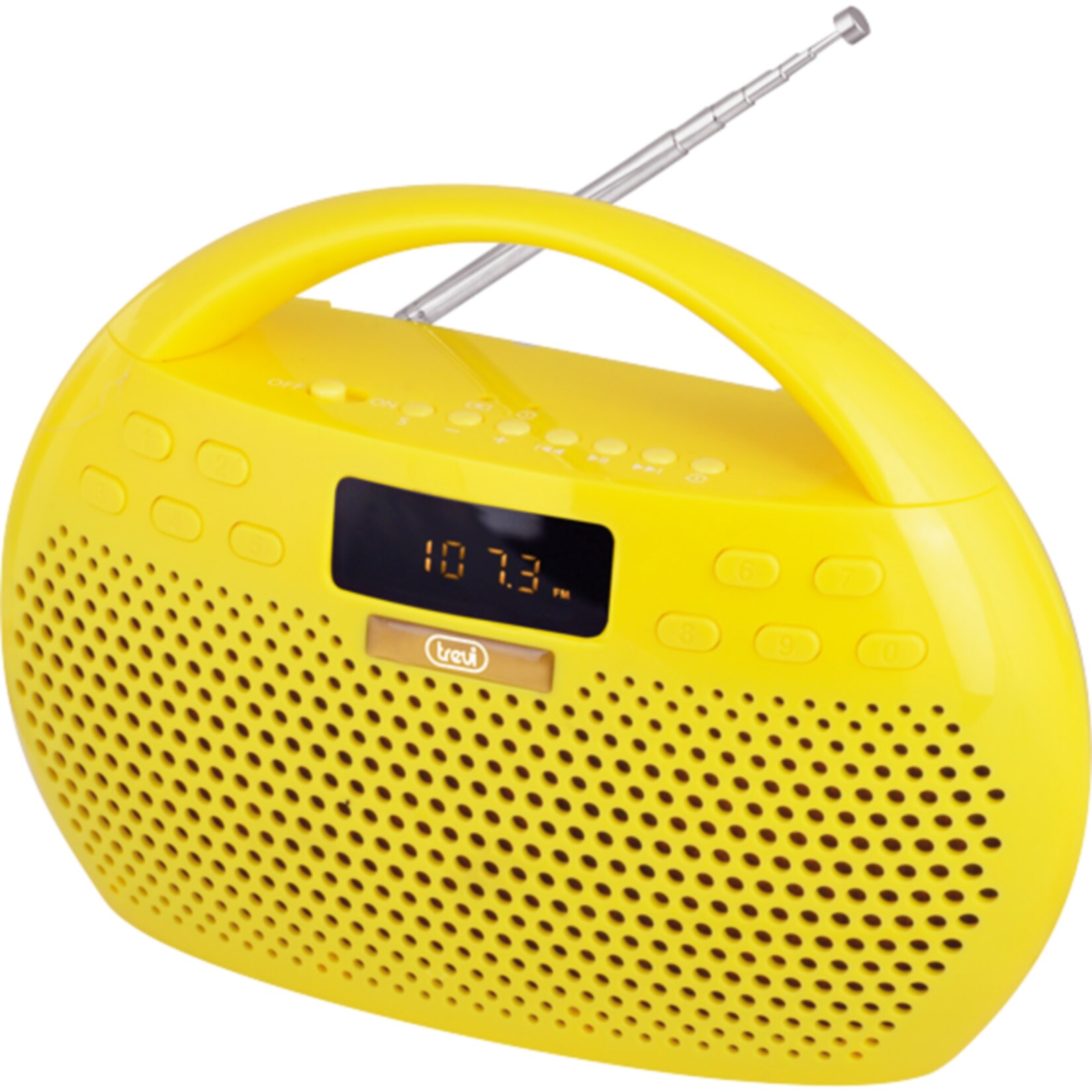 Trevi KB 308 BT Stereo-Radio mit Bluetooth - gelb 