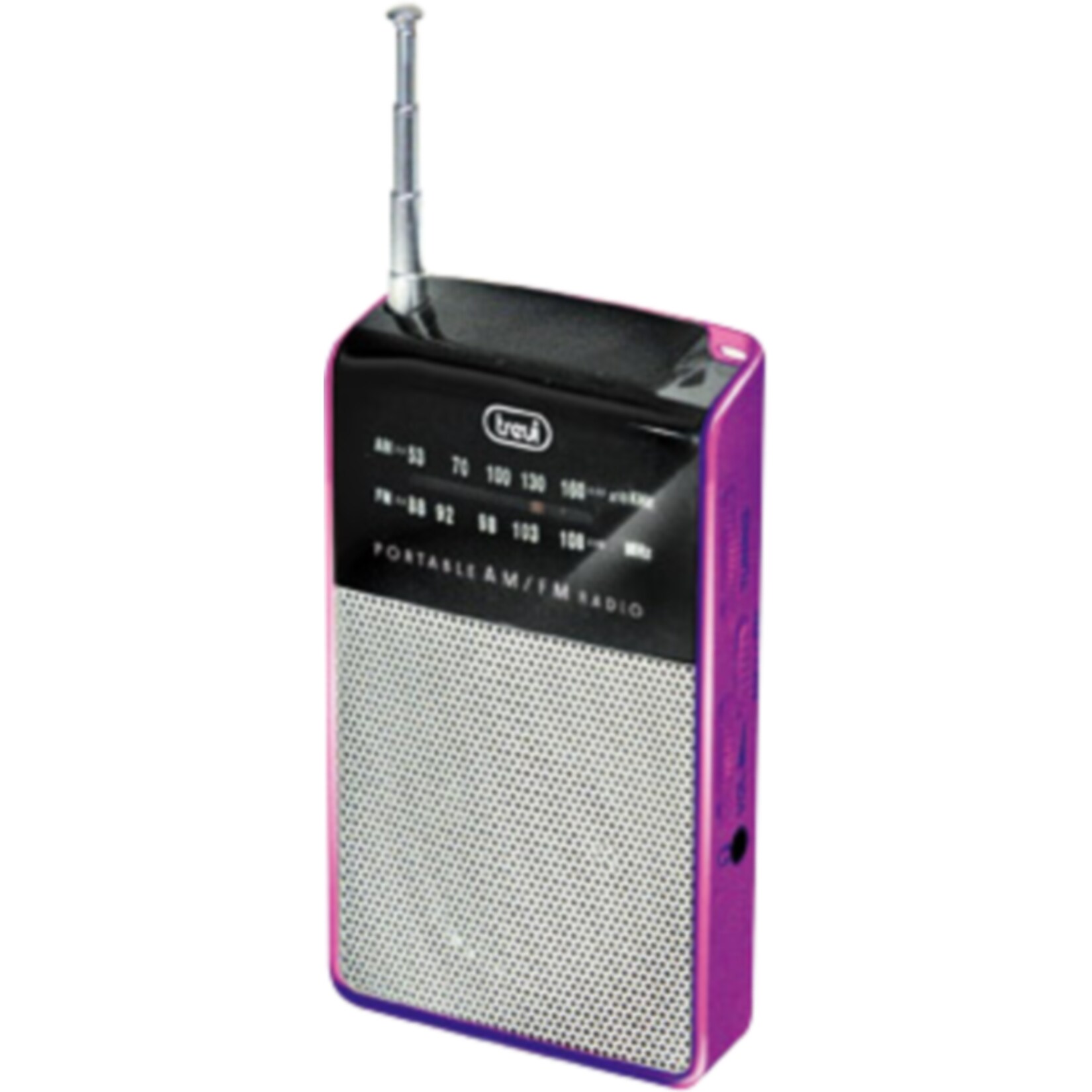 Trevi RA 725 portables AM/FM-Radio - lila 