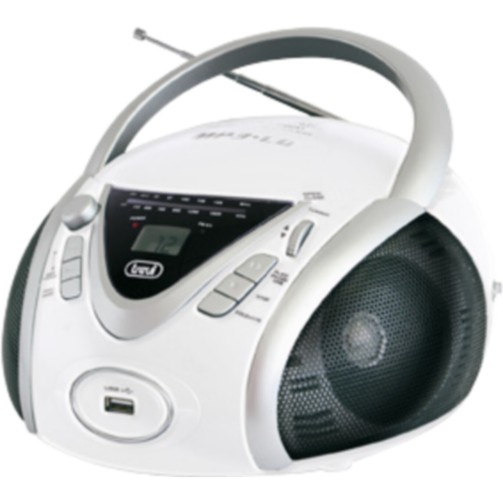 Trevi CMP 542 Boombox mit CD, MP3, FM-Radio - weiß
