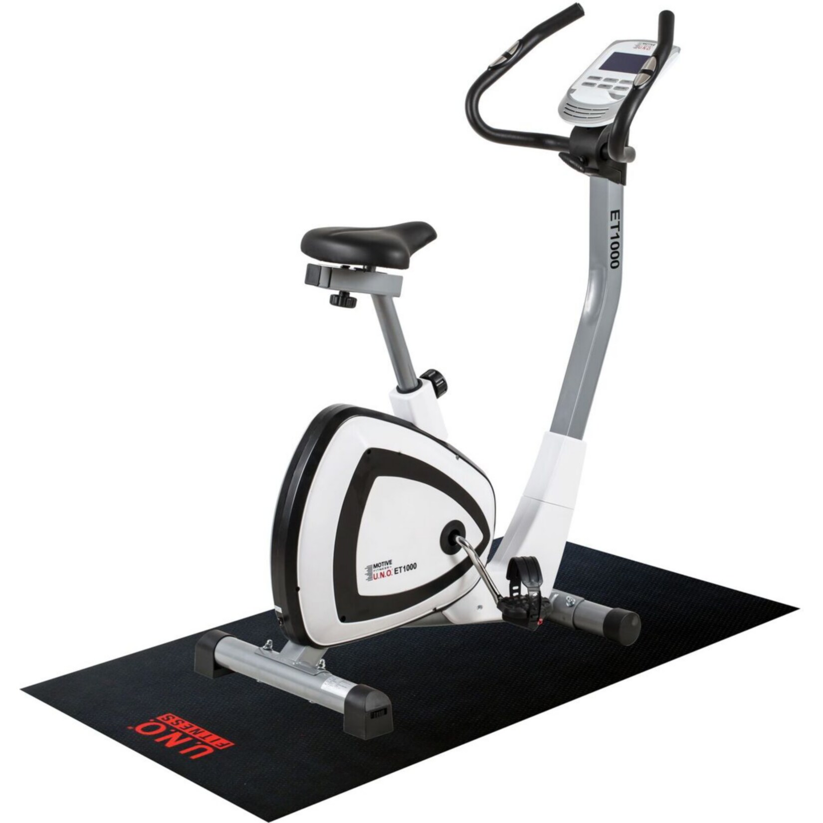 Motive Fitness by U.N.O. Ergometer ET 1000 inkl. Schutzmatte