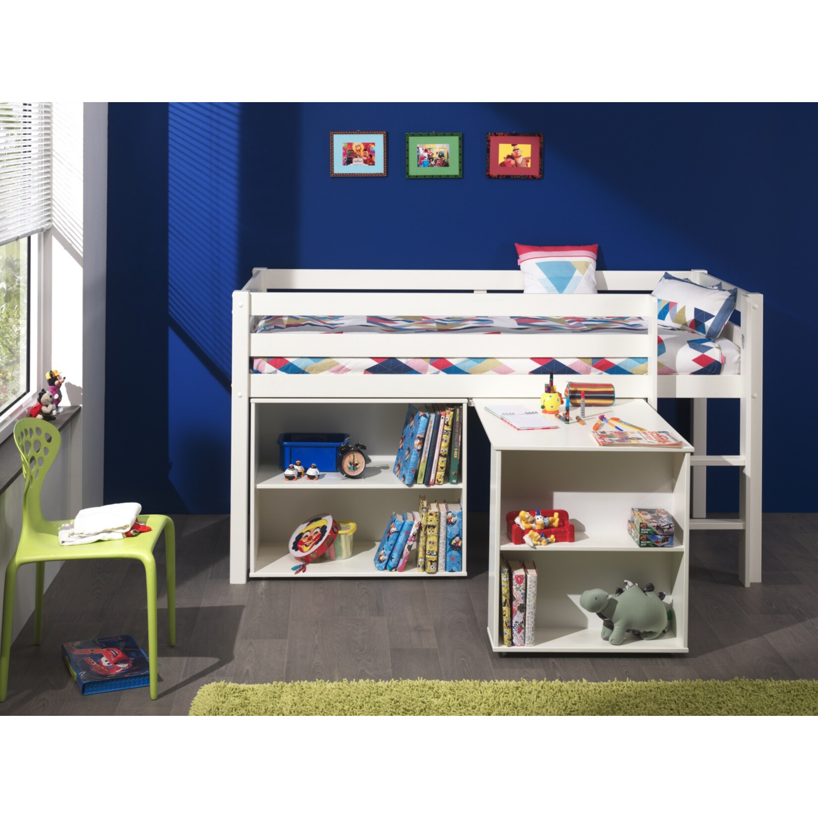 Vipack Furniture Spielbett 5 Pino, wei&szlig; 