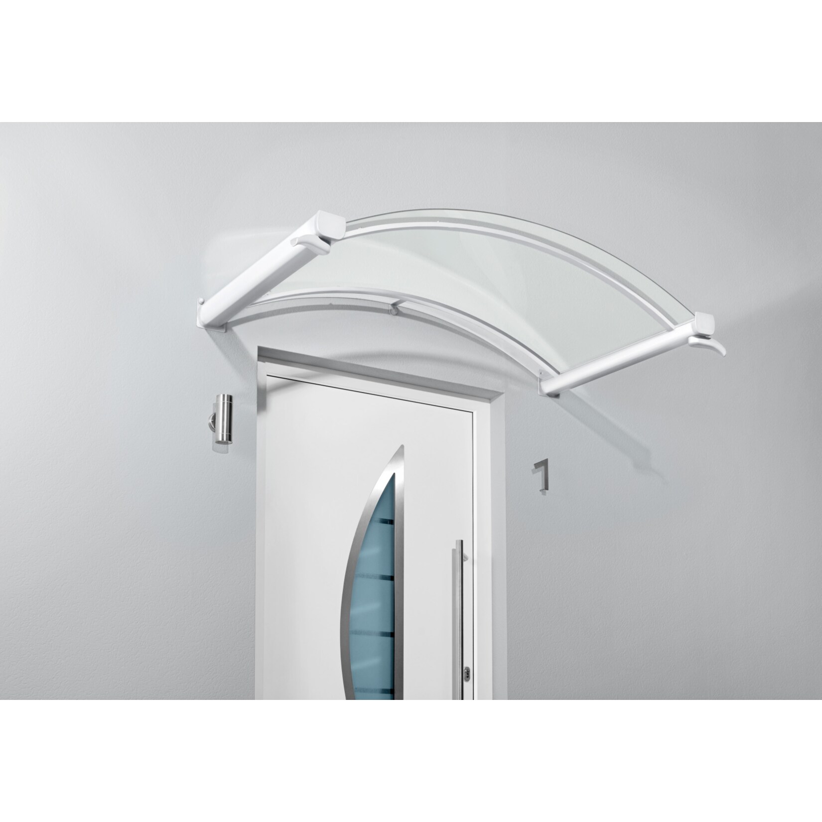 Gutta Typ BV/B Bogenvordach, wei&szlig;, 160 x 90 cm 