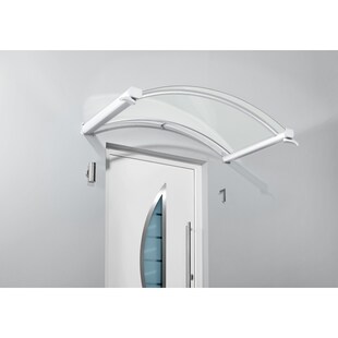 Gutta Typ BV/B Bogenvordach, weiß, 160 x 90 cm 