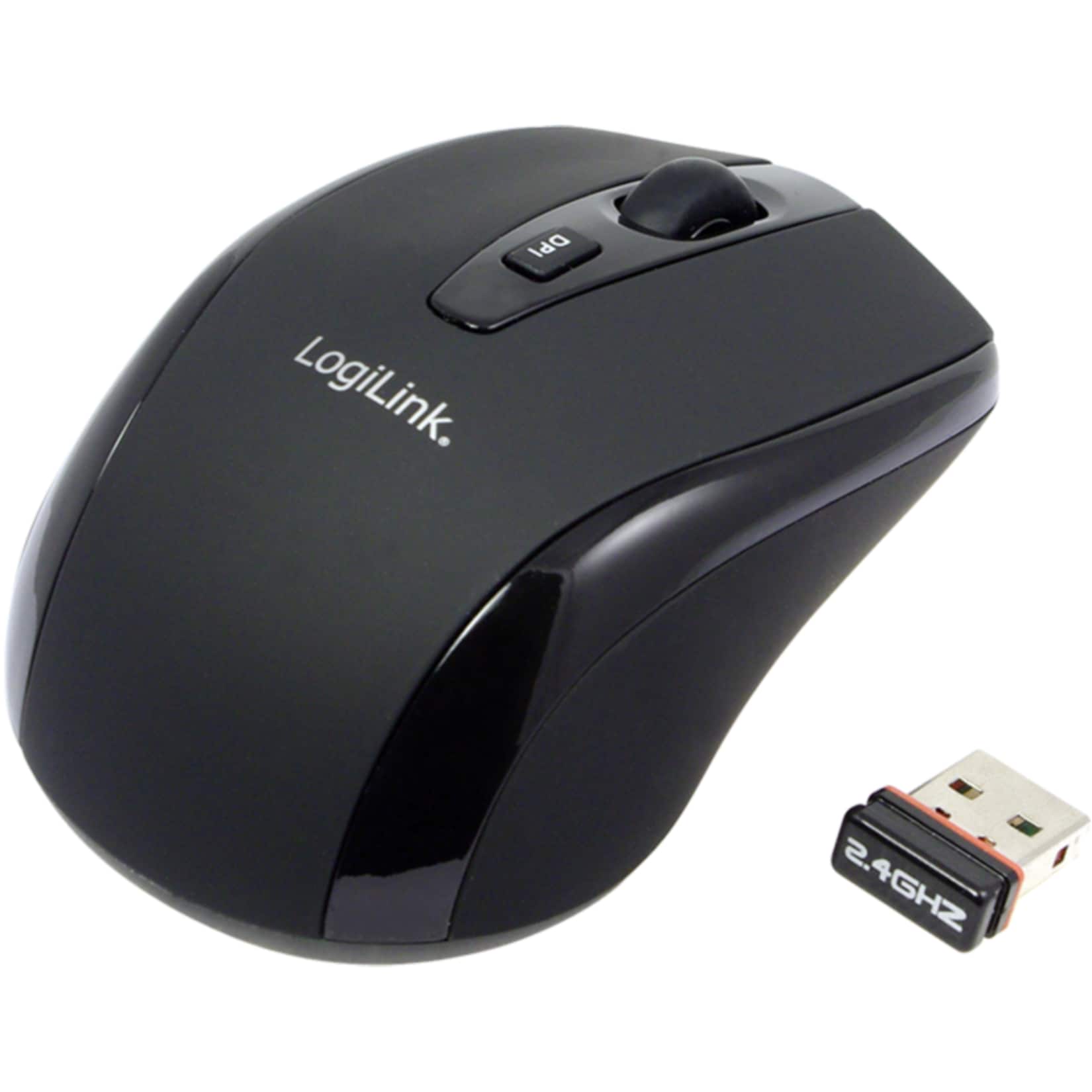 LogiLink ID0031 Maus optisch Funk 2.4 GHz Mini 