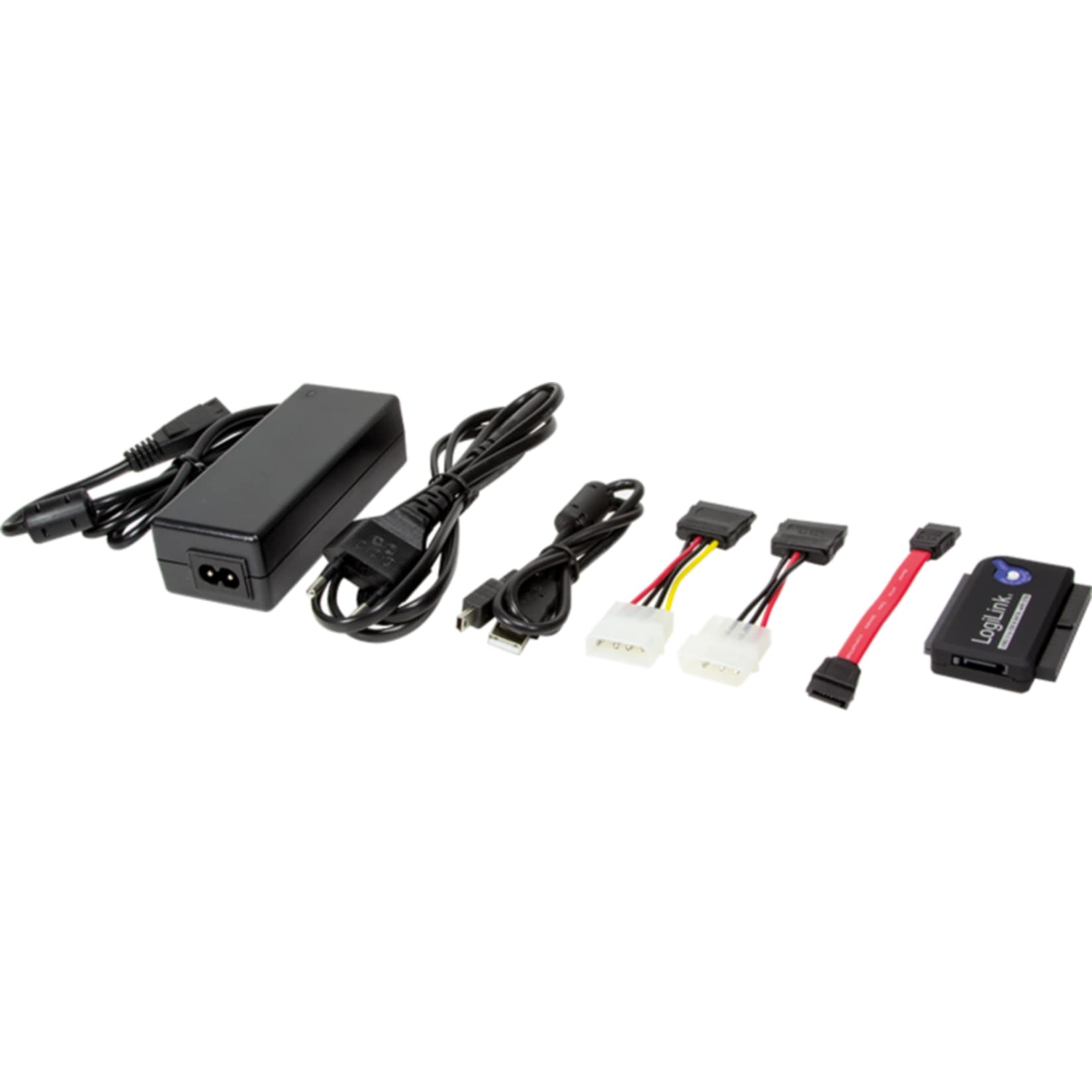 LogiLink AU0006C Adapter USB 2.0 to 2,5 + 3,5 Zoll IDE + SATA HDD OTB 