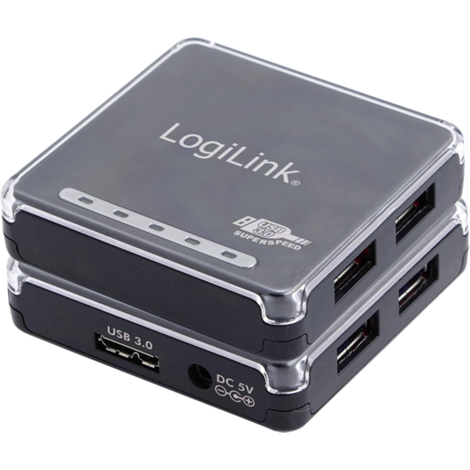 LogiLink UA0152 USB 3.0 HUB, 4-Port 