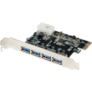 LogiLink PC0057A PCI Express Karte, 4x USB 3.0 