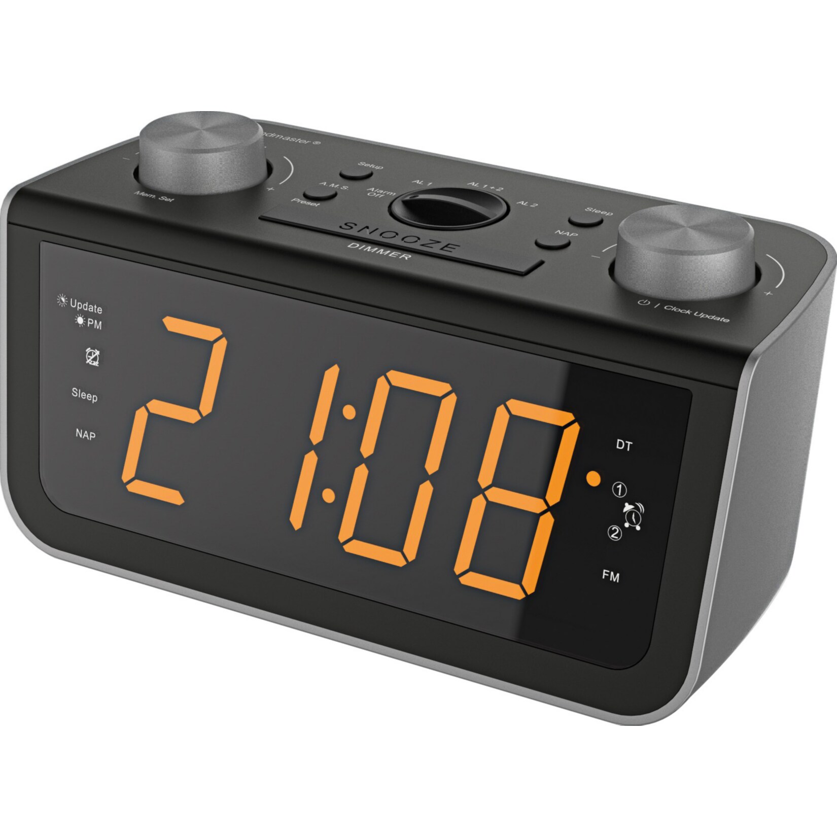 Soundmaster Uhrenradio mit Jumbo-Display Fur 5005