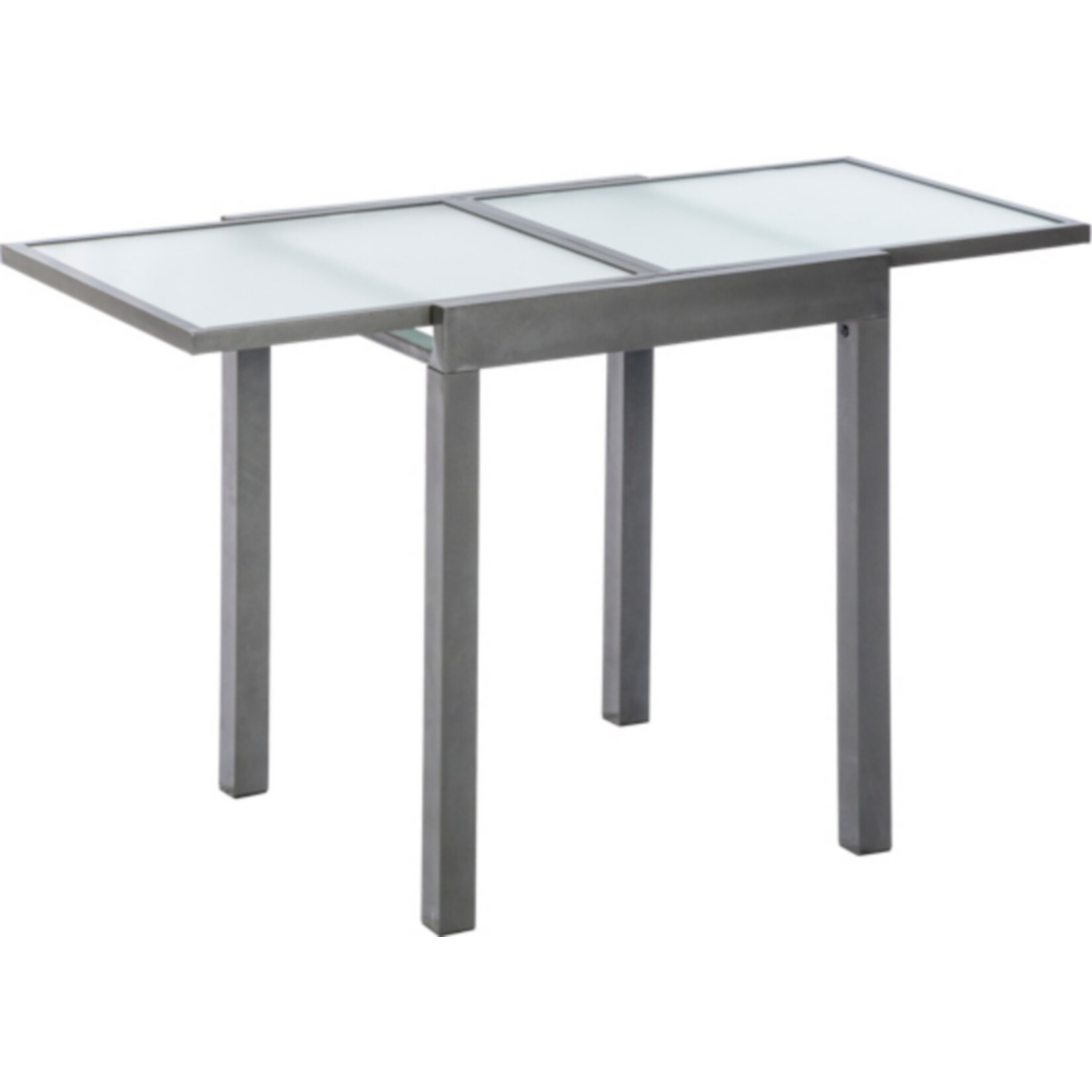 Merxx Balkonausziehtisch Butterfly, klar 