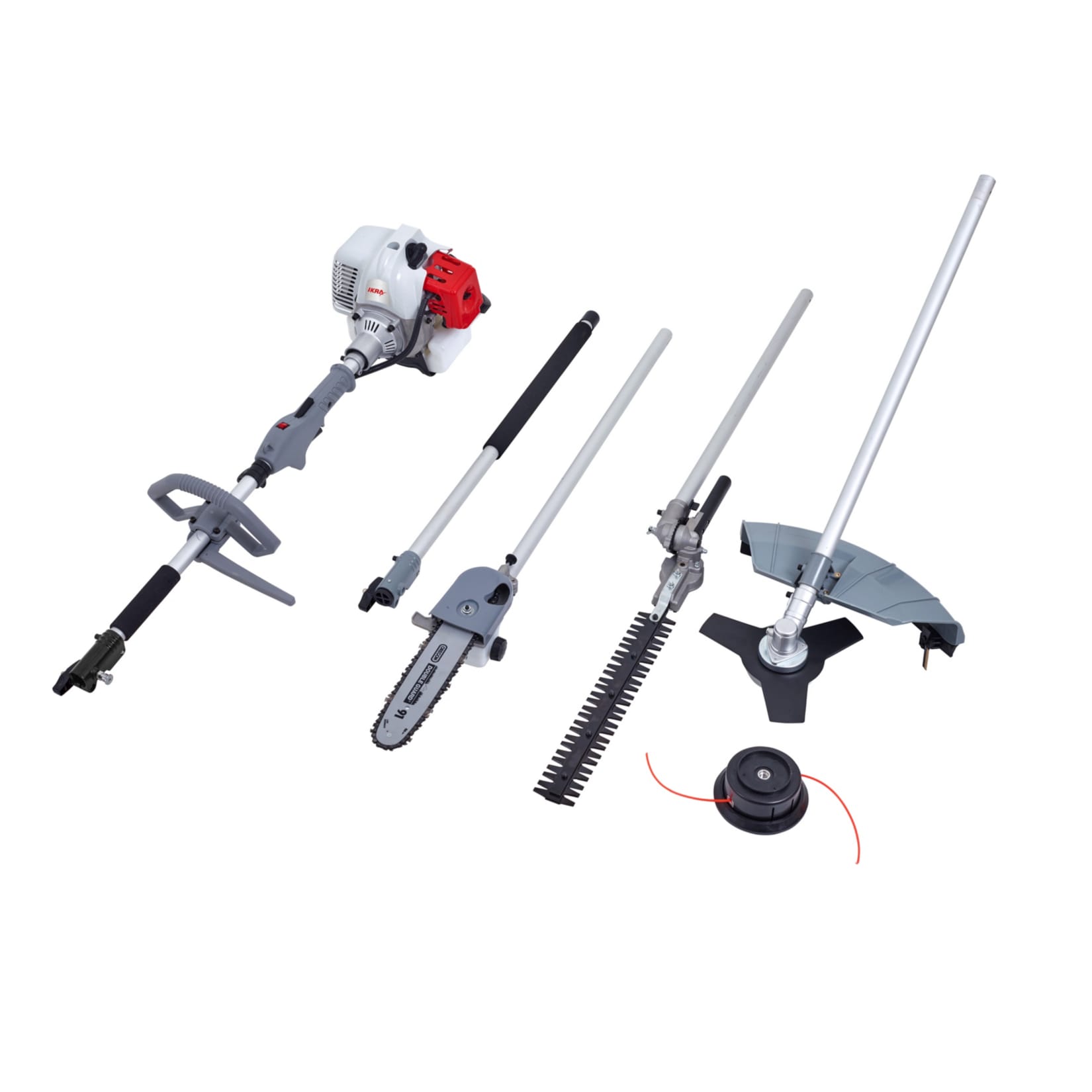 Ikra IBKH 33 4in1 Benzin-Gartenpflegeset 