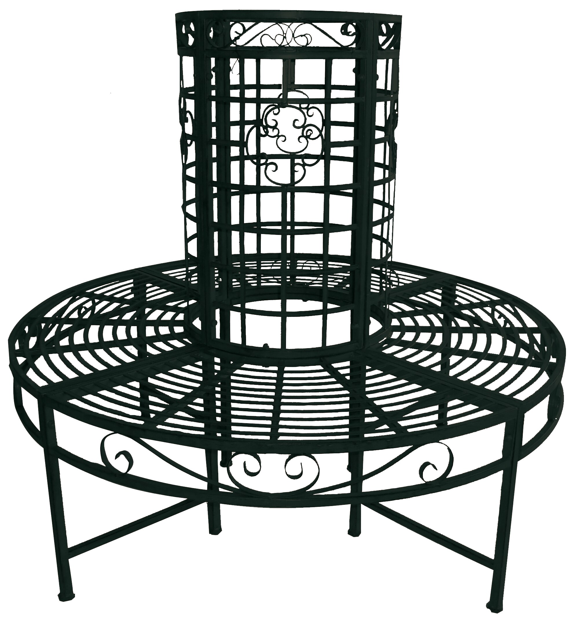 Garden Pleasure Baumbank Metall, versch. Ausf&uuml;hrungen 