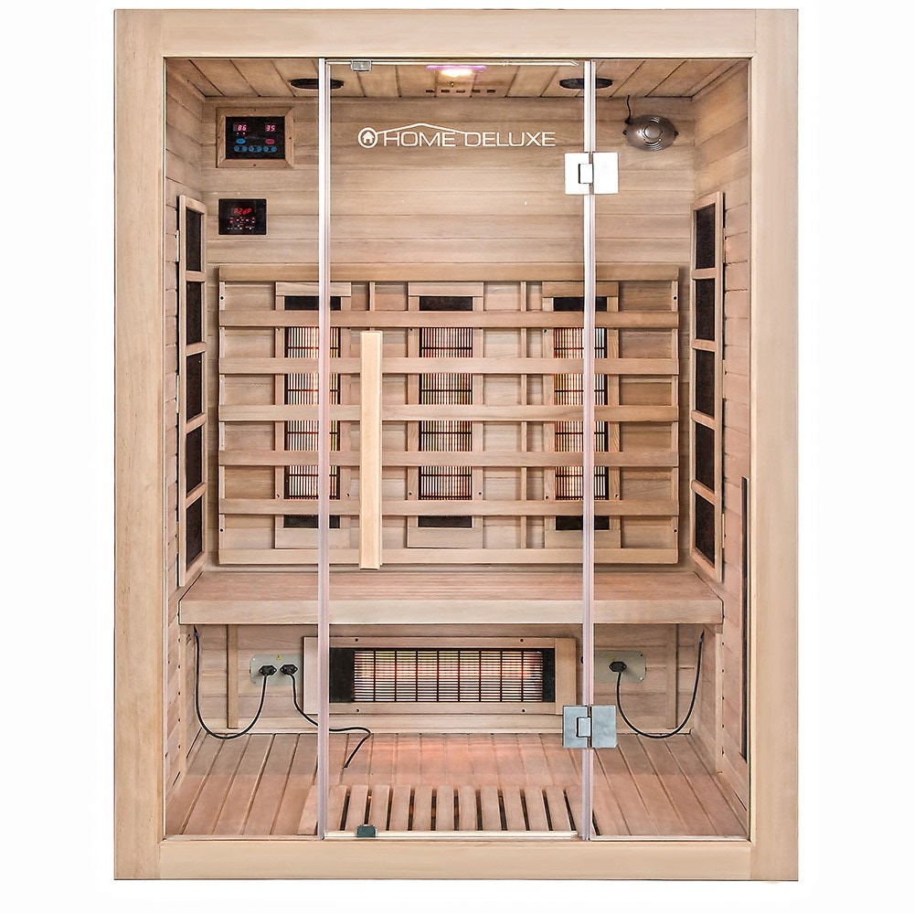 Home Deluxe Sahara L Infrarotsauna mit Vollspektrumstrahler 