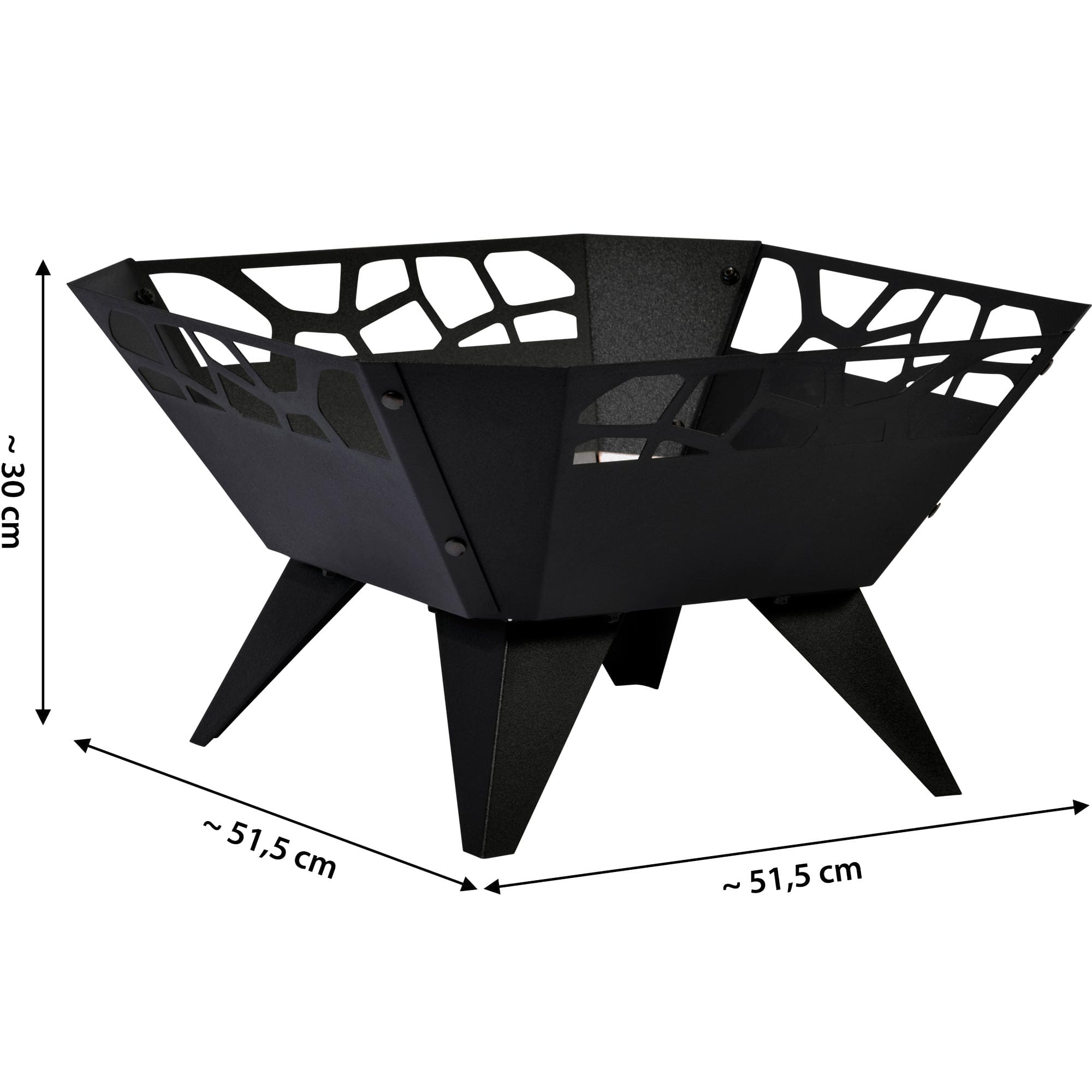Dobar 35416 Design-Feuerschale 