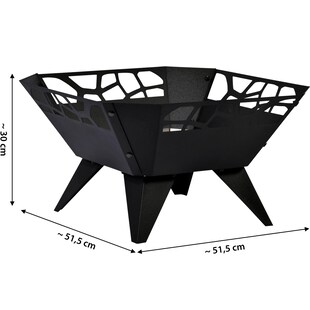 Dobar 35416 Design-Feuerschale 