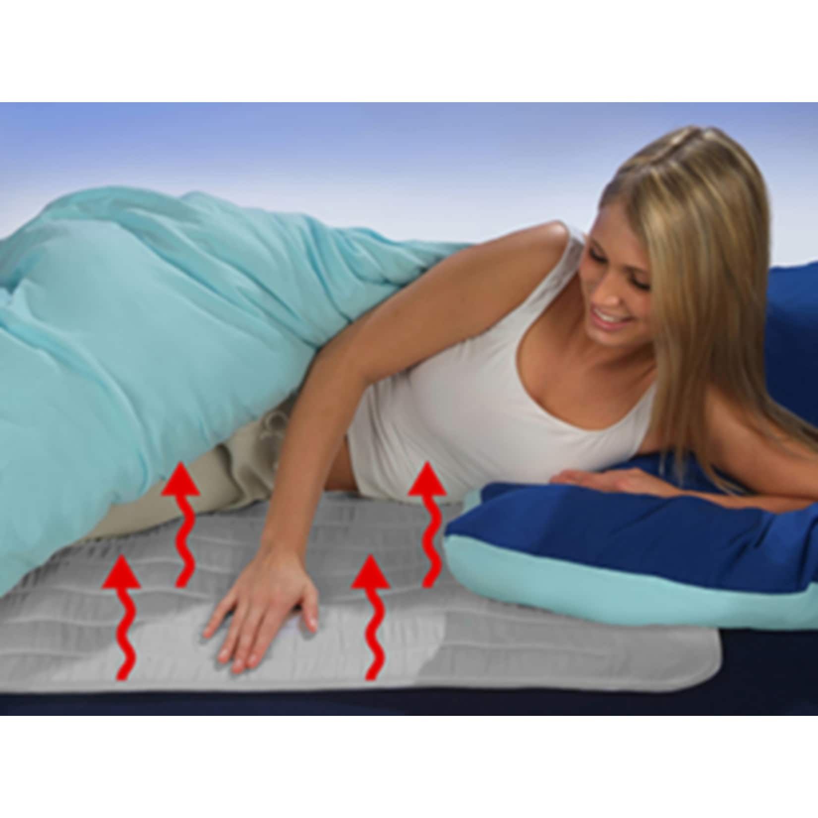 Hydas W&auml;rme Unterbett, waschbar, extra d&uuml;nn, 3 Zonen 