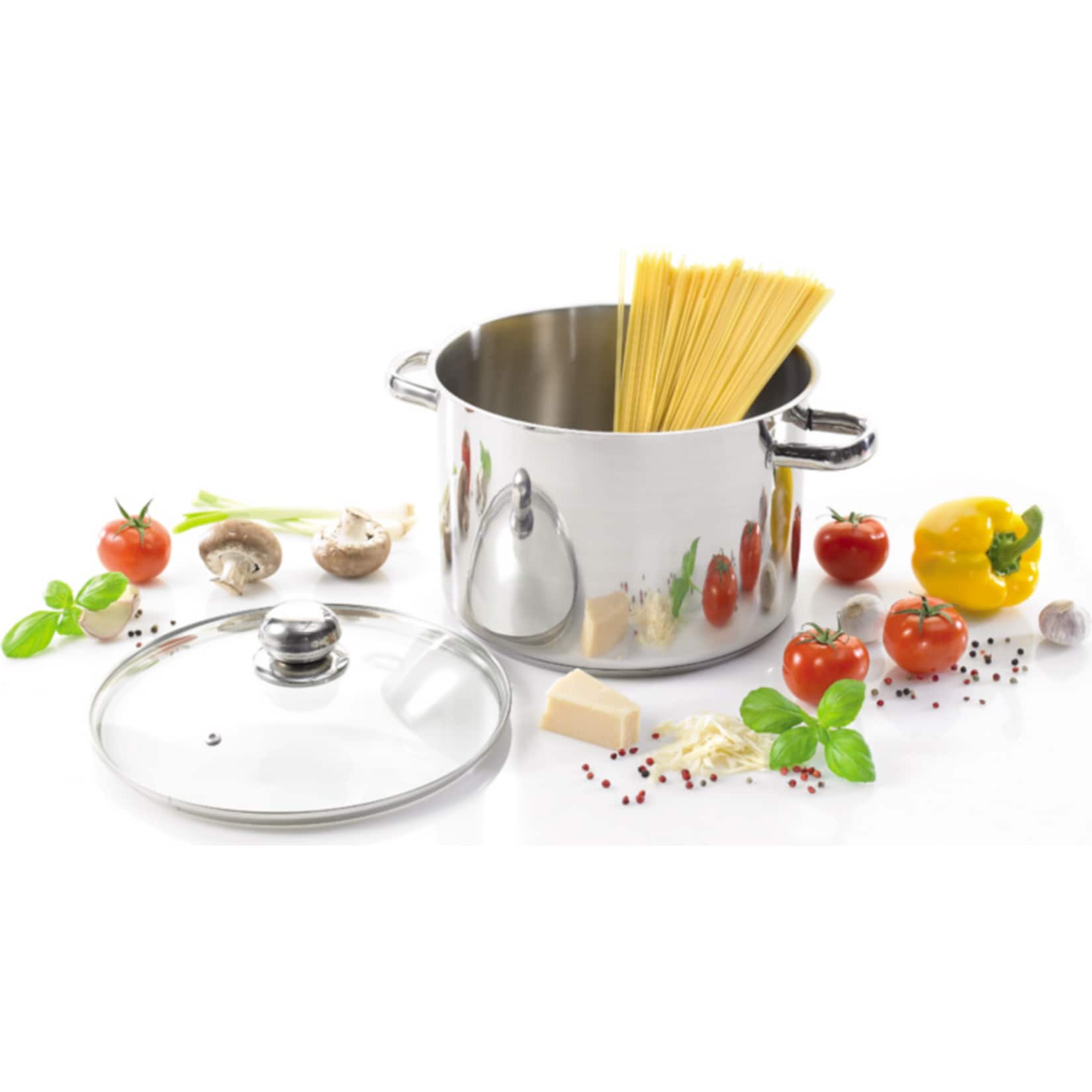 Allzwecktopf 12 l Edelstahl 