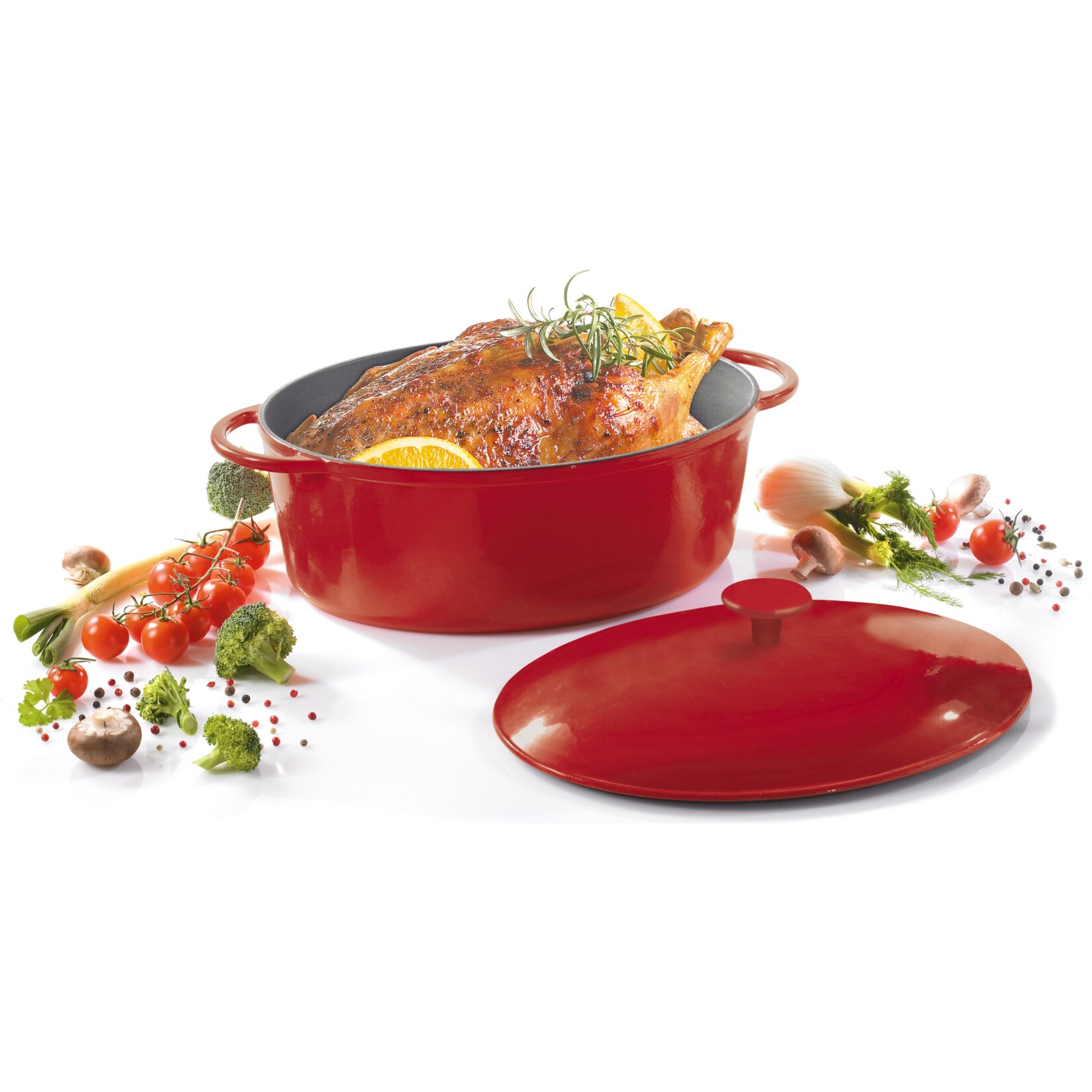 Eisenguss G&auml;nsebr&auml;ter "VULCAN" 34 cm 