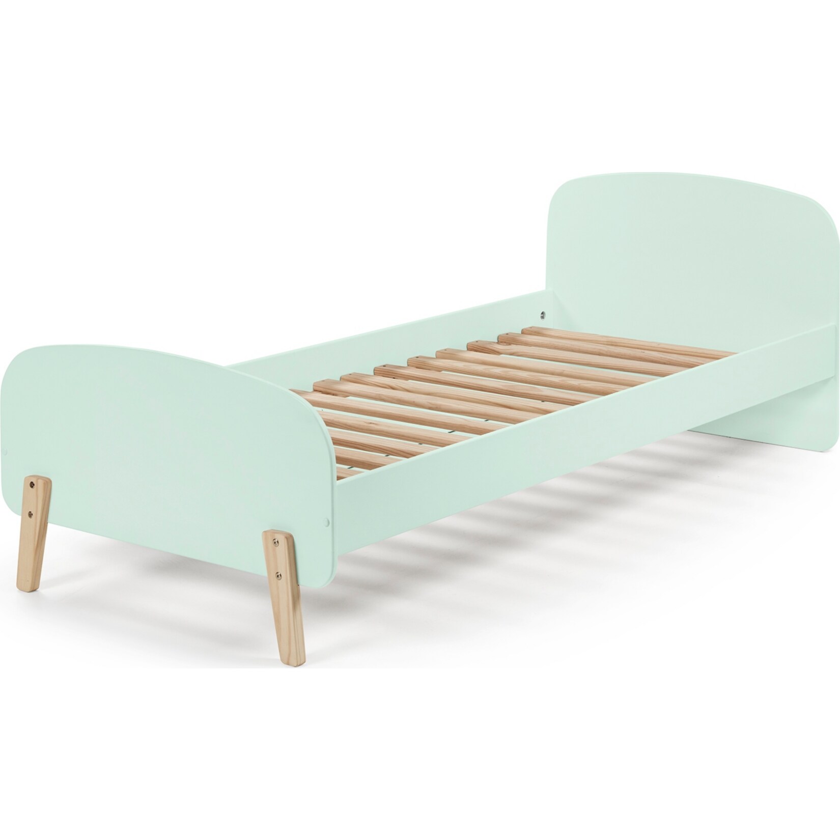 Vipack Einzelbett Kiddy 90x200 cm - Mintgr&uuml;n 