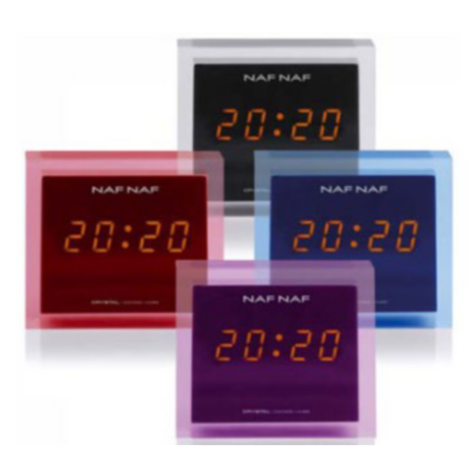 NafNaf Crystal Uhrenradio - blau 