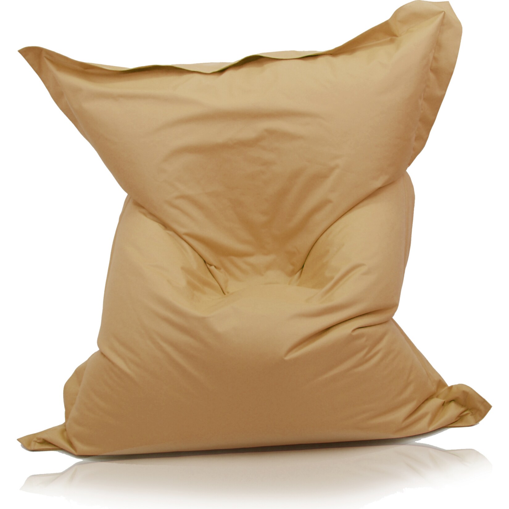 KINZLER Riesen-Sitzsack, 320 Liter, outdoorfähig in hellbraun