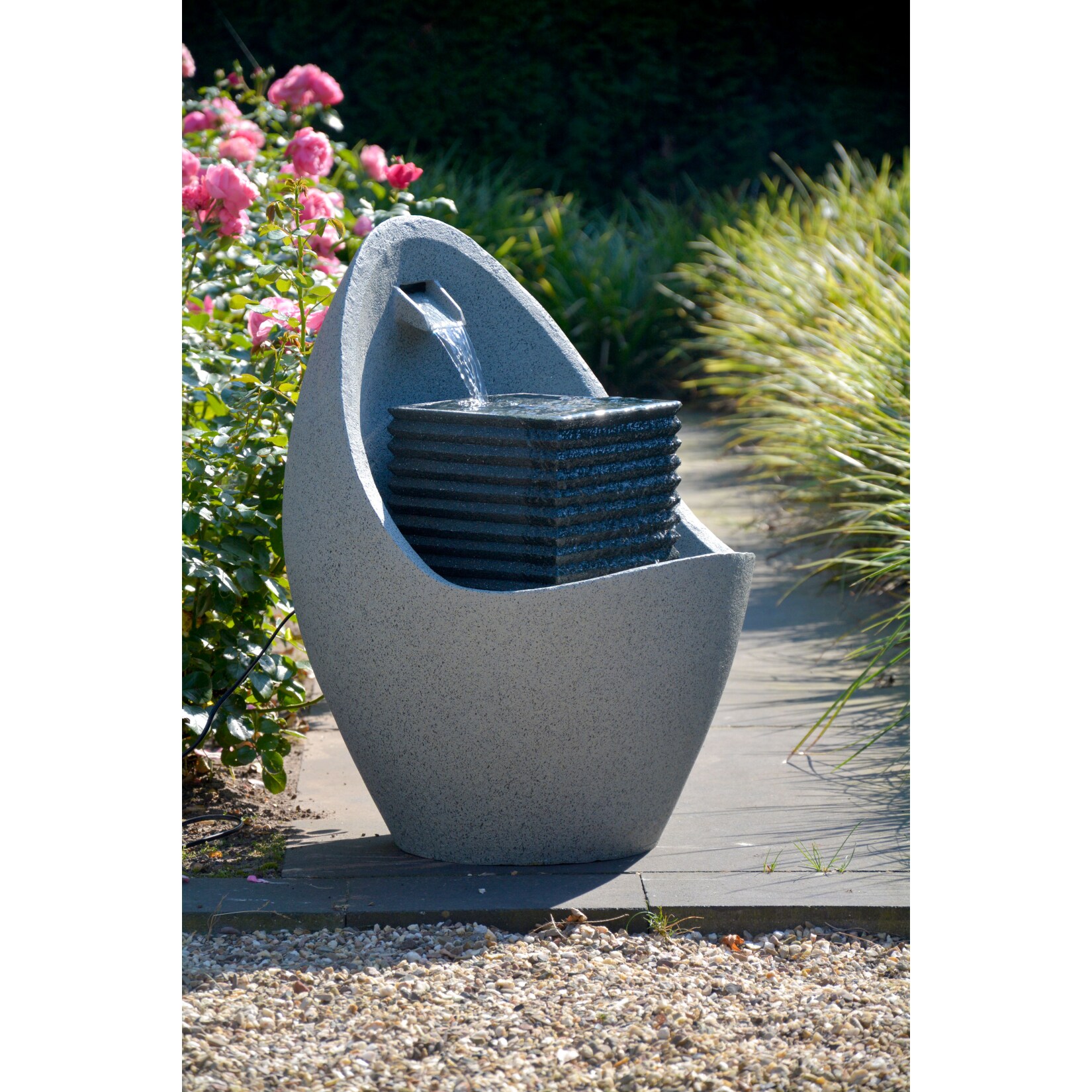 Dobar 96140e Design-Gartenbrunnen 