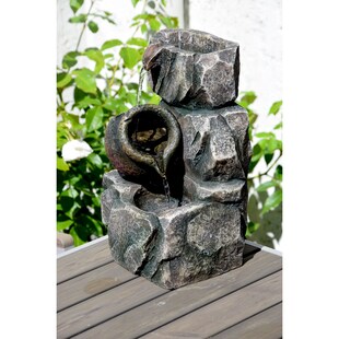 Dobar 96400e Design-Gartenbrunnen mit Amphore 