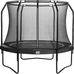 Salta Premium Black Edition - rund Ø213cm -Trampoline mit Sicherheitsnetz 