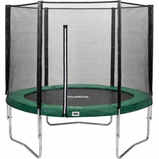 Salta Trampoline - Combo Set - Ø183cm - Trampoline mit Sicherheitsnetz - Schutzrand Farbe: grün 