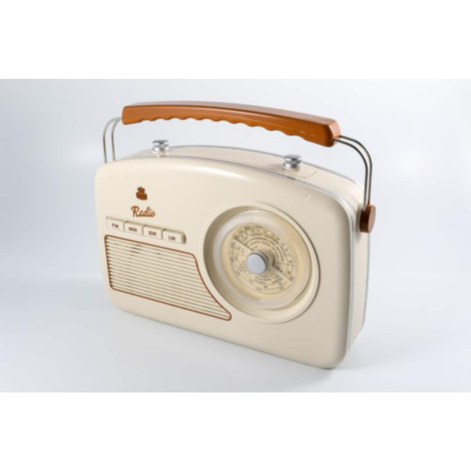 GPO Trendy Radio im 50er Jahre Design - creme 