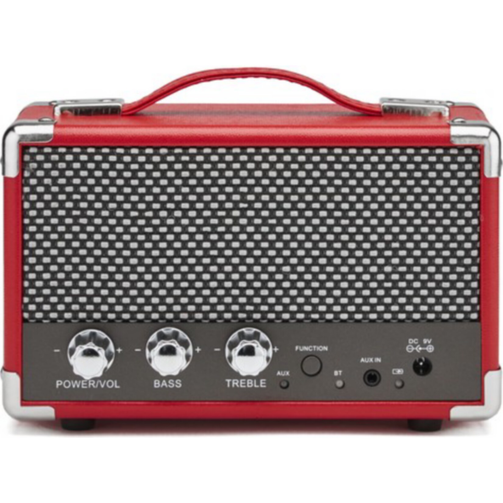 GPO Komfort Retro-Bluetooth Lautsprecher - rot 