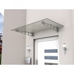 Gutta HD/LT 140 Edelstahl-Vordach mit 8 mm Verbund-Sicherheitsglas