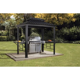 Sojag Pavillon Messina 6x8 BBQ 