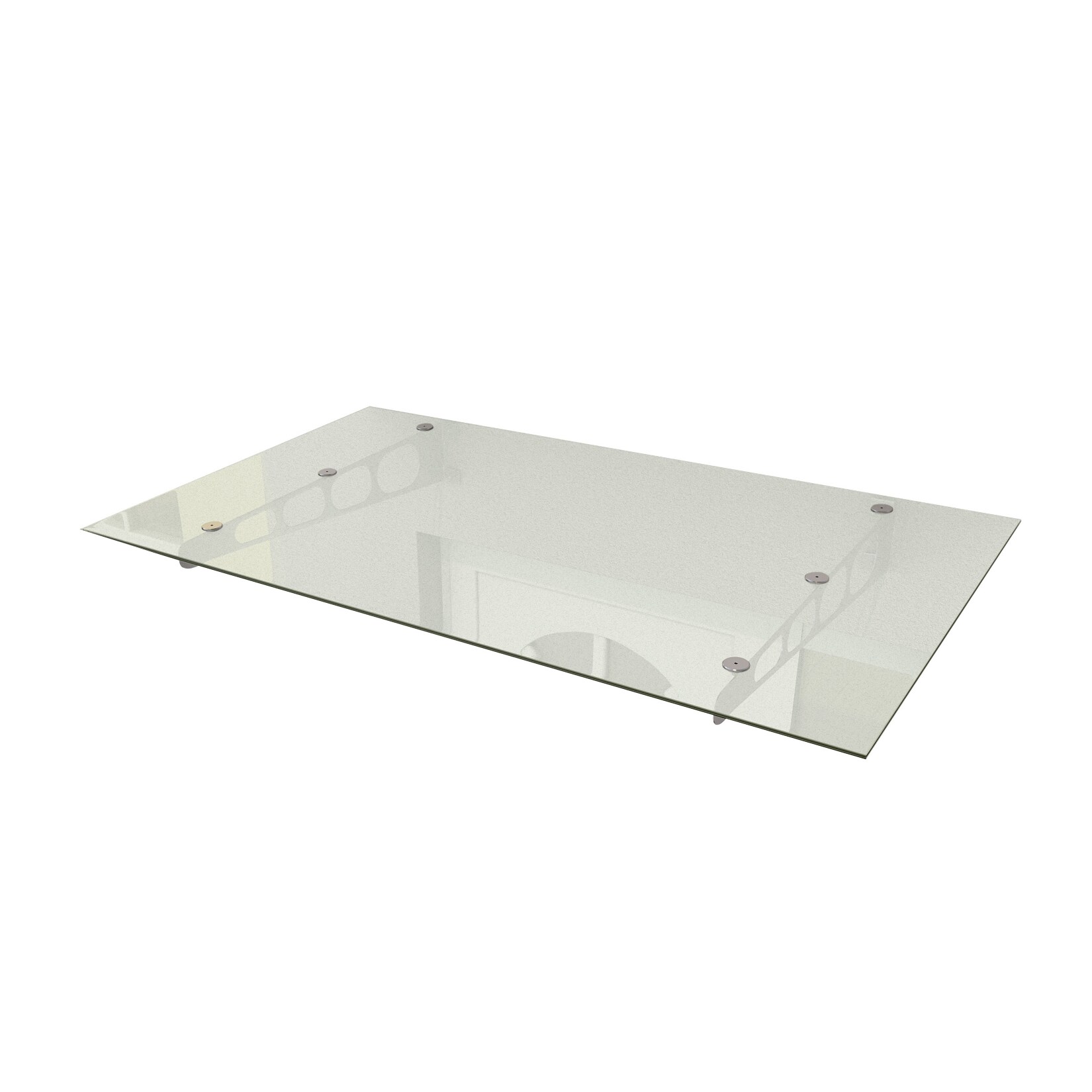 HD/LT 160 Edelstahlvordach 8 mm VSG Gefrosted
