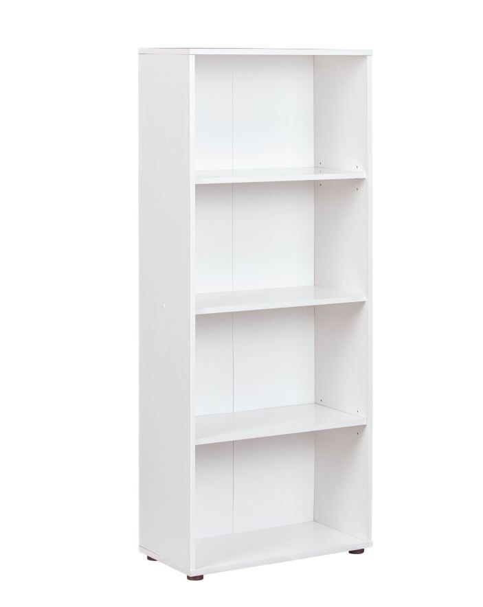 Inter Link Bücherregal Arco mit 4 Fächern - versch. Ausführungen - Weiss