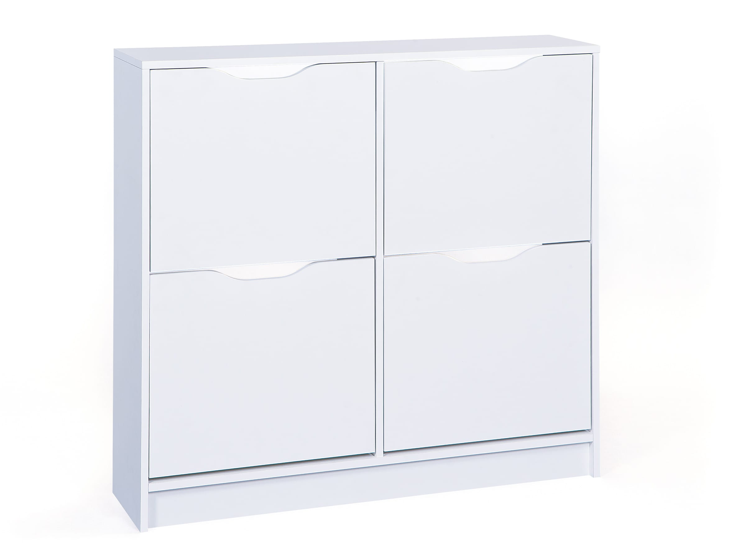 Inter Link Schuhschrank Schuhkipper Westphalen - 4 Klappt&uuml;ren weiss 