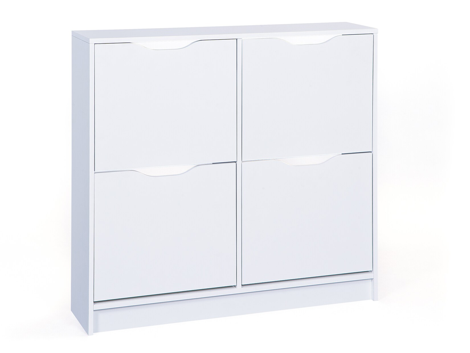Inter Link Schuhschrank Schuhkipper Westphalen - 4 Klapptüren weiss