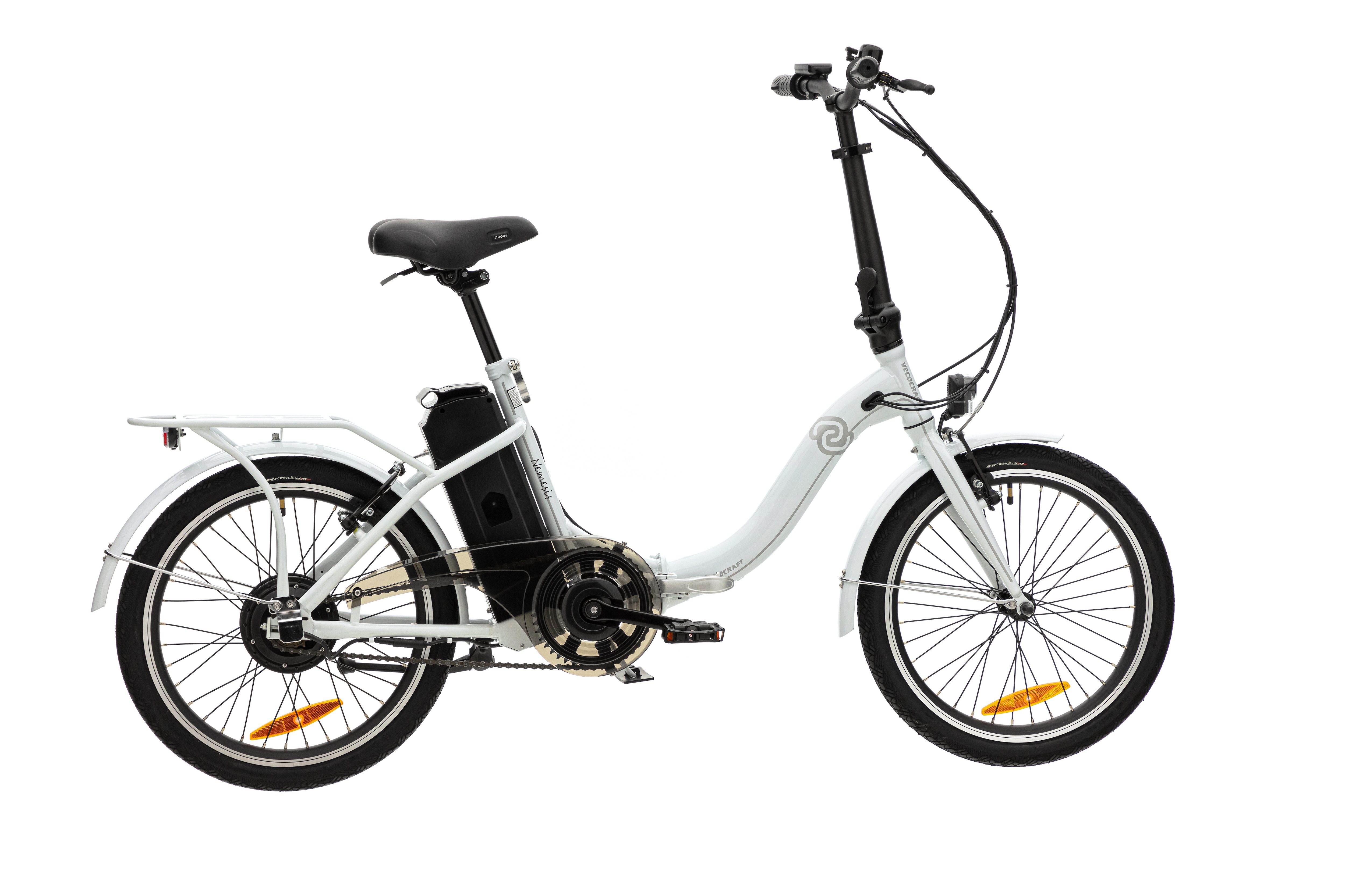 Vecocraft Elektrofaltrad Nemesis wei&szlig; 7,8Ah Akku 