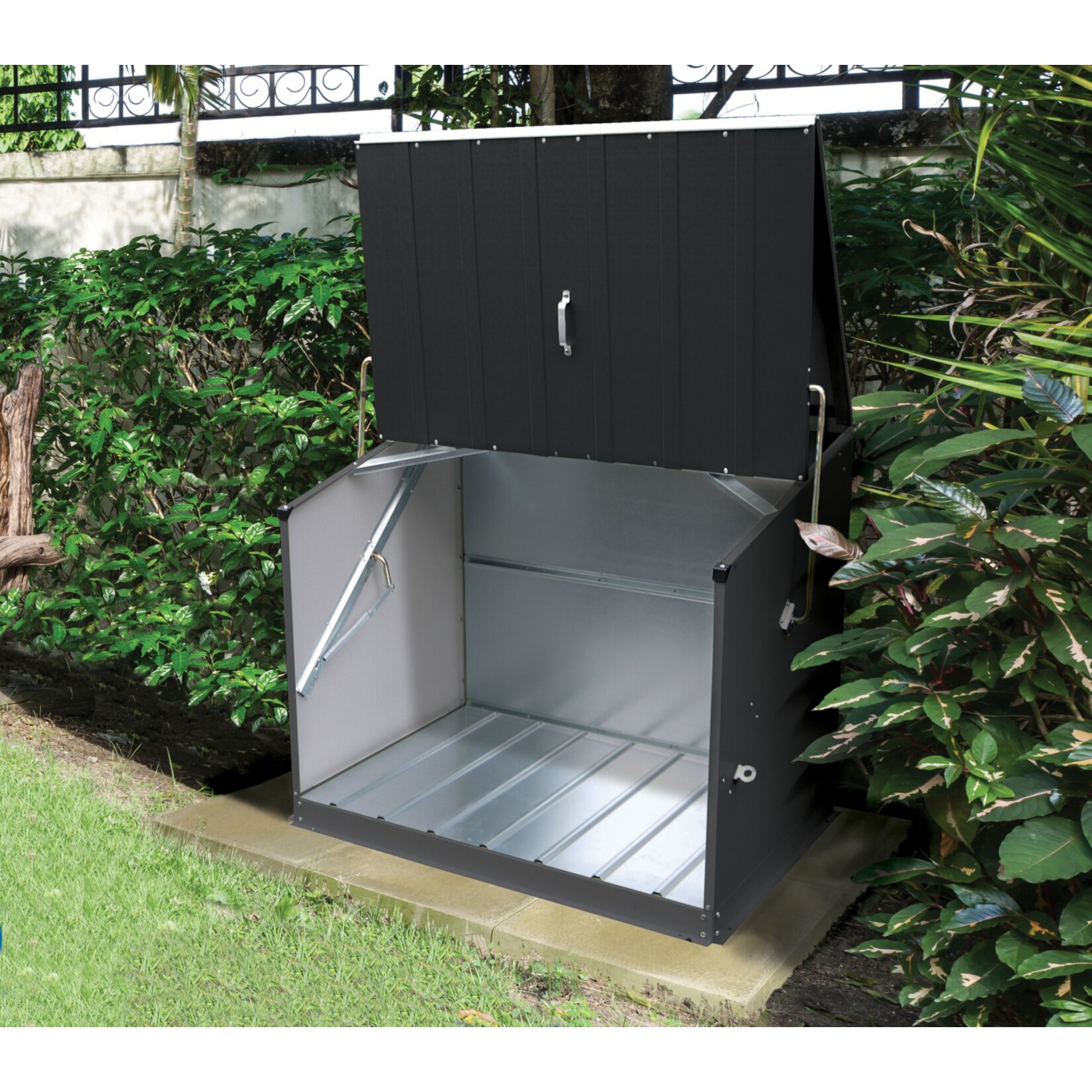Trimetals Boîte à outils en métal Stowaway Anthracite 88x136x112 cm