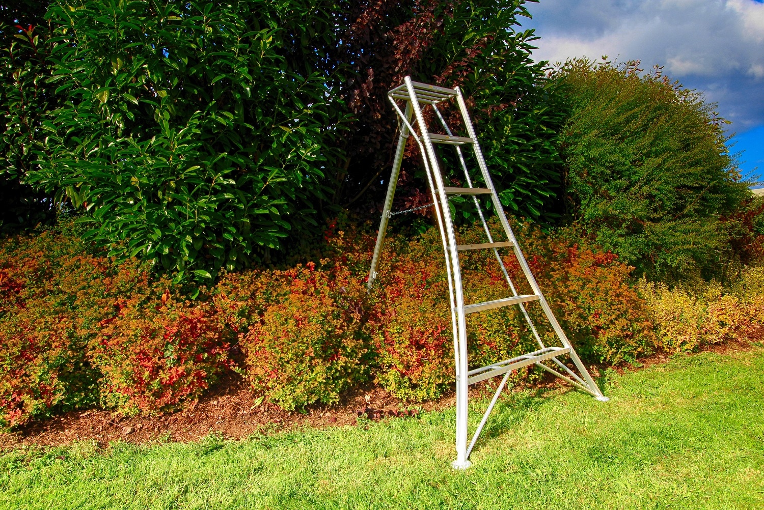 NIWAKI 3-Holm-Gartenleiter, 180 cm 