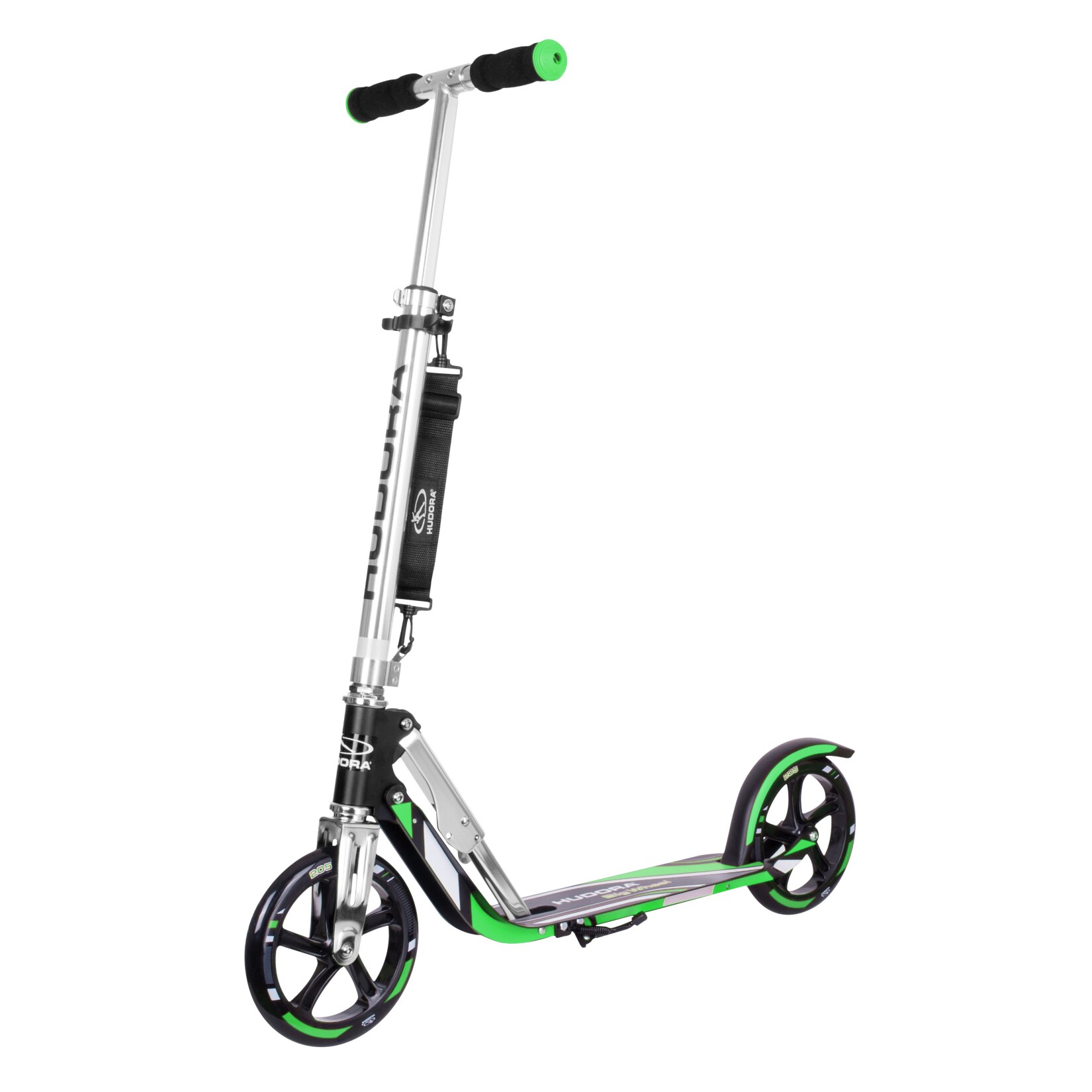 Hudora BigWheel 205, schwarz/grün