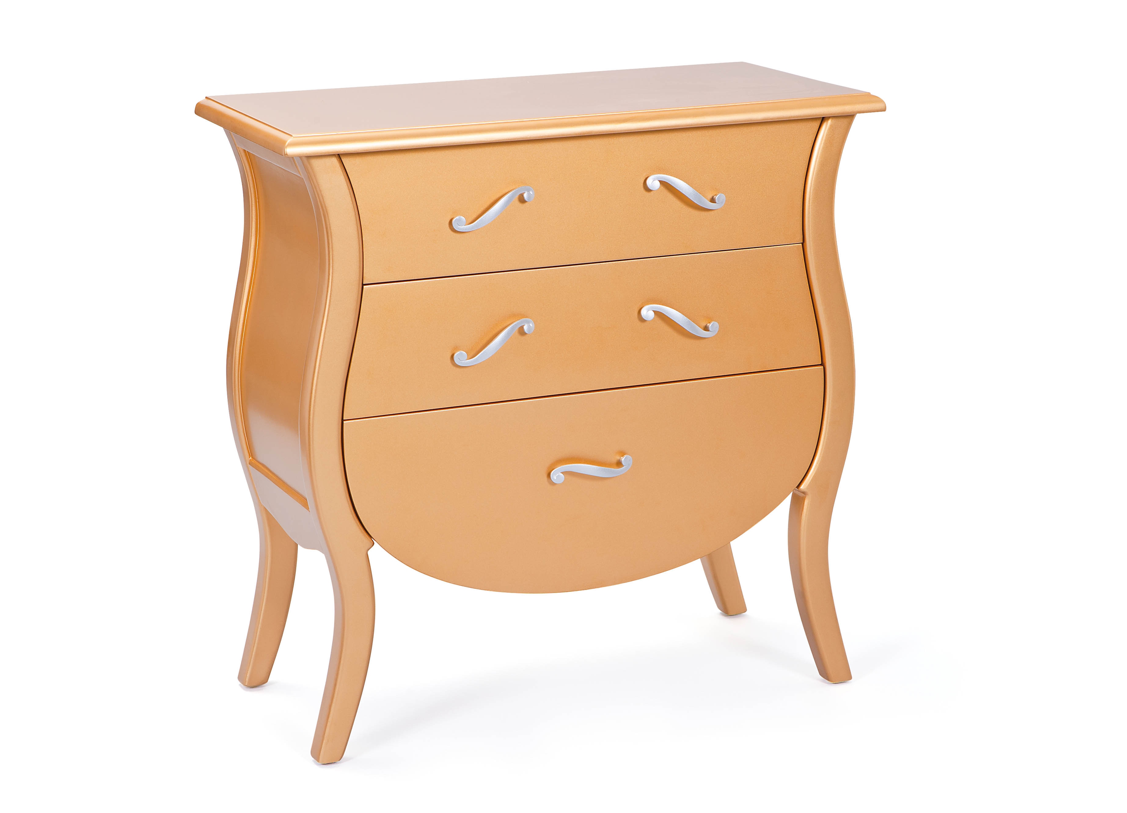 Inter Link Kommode Barokko 3 Schubladen im Barock-Stil 