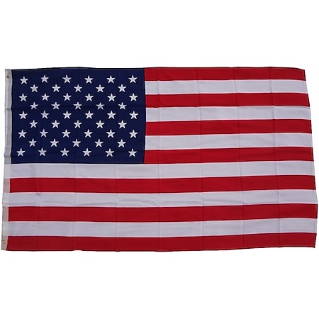 XXL Flagge USA 250 x 150 cm Fahne mit 3 Ösen 100g/m² Stoffgewicht 