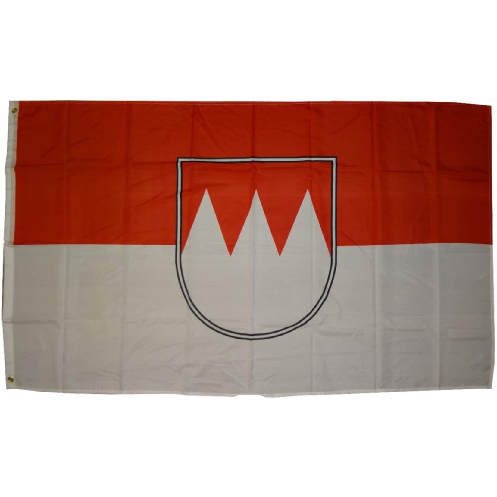 XXL Flagge Franken 250 x 150 cm Fahne mit 3 &Ouml;sen 100g/m&sup2; Stoffgewicht 