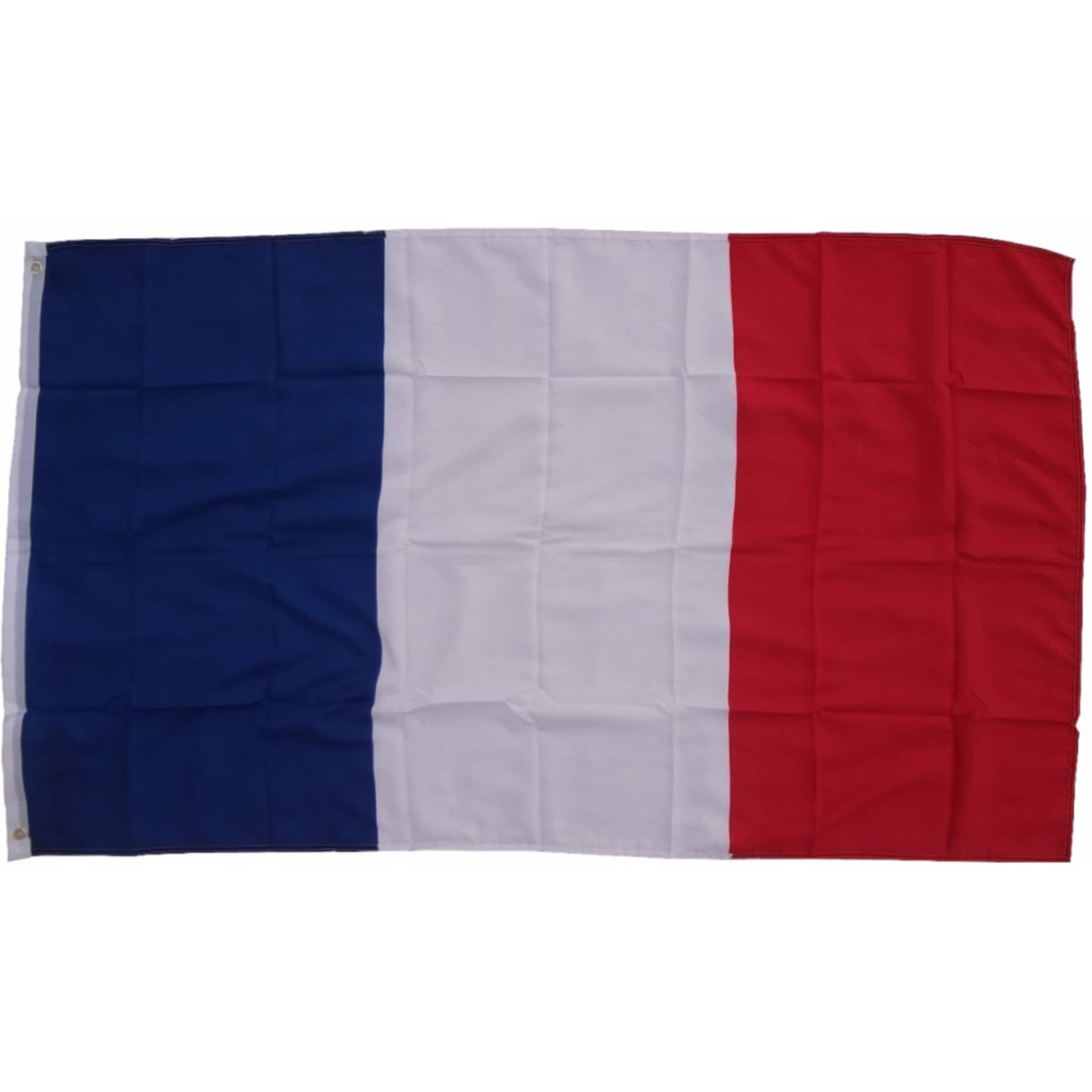 XXL Flagge Frankreich 250 x 150 cm Fahne mit 3 &Ouml;sen 100g/m&sup2; Stoffgewicht 