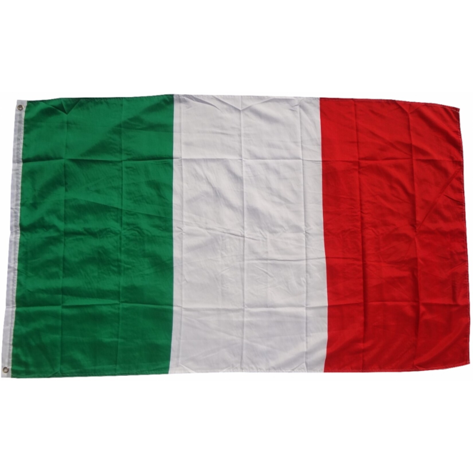 XXL Flagge Italien 250 x 150 cm Fahne mit 3 &Ouml;sen 100g/m&sup2; Stoffgewicht 