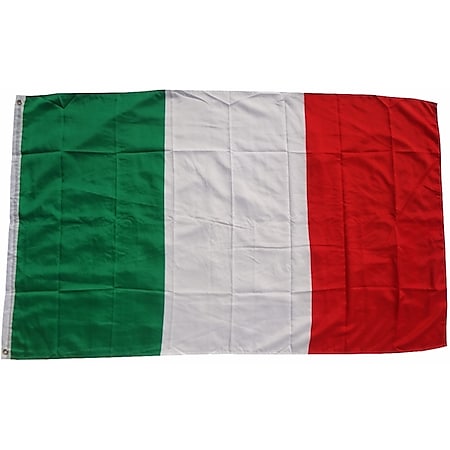 XXL Flagge Italien 250 x 150 cm Fahne mit 3 Ösen 100g/m² Stoffgewicht 