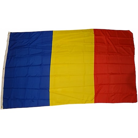 XXL Flagge Rumänien 250 x 150 cm Fahne mit 3 Ösen 100g/m² Stoffgewicht 