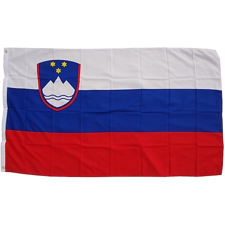 XXL Flagge Slowenien 250 x 150 cm Fahne mit 3 Ösen 100g/m² Stoffgewicht 