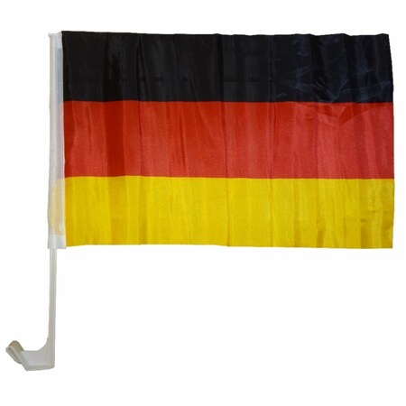 Deutschland Flagge Fahne fürs Autofenster in Bayern - Feucht